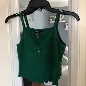 Forever 21 green tank